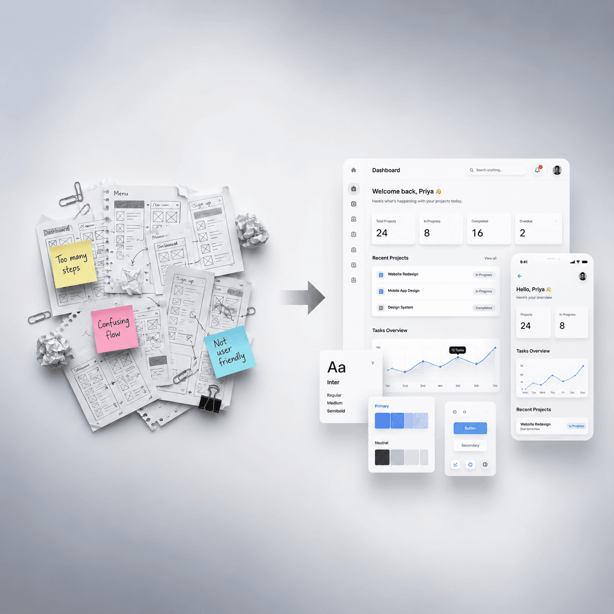 UI/UX Design Slide 1